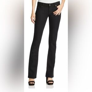 DL1961 Black Dark Modal Blend Bootcut Jeans, Denim, Size 28